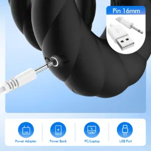 10-Speed Vibrating Double Cock Ring