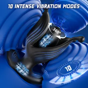 app control vibrating butt plug for men