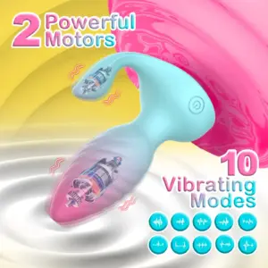 10 mode remote anal vibrator silicone