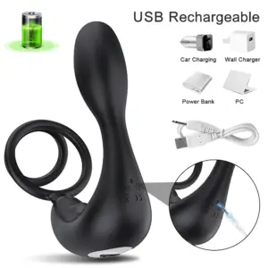 love spouse app control anal plug cock ring