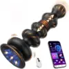 thrusting anal bead vibrator prostate massager