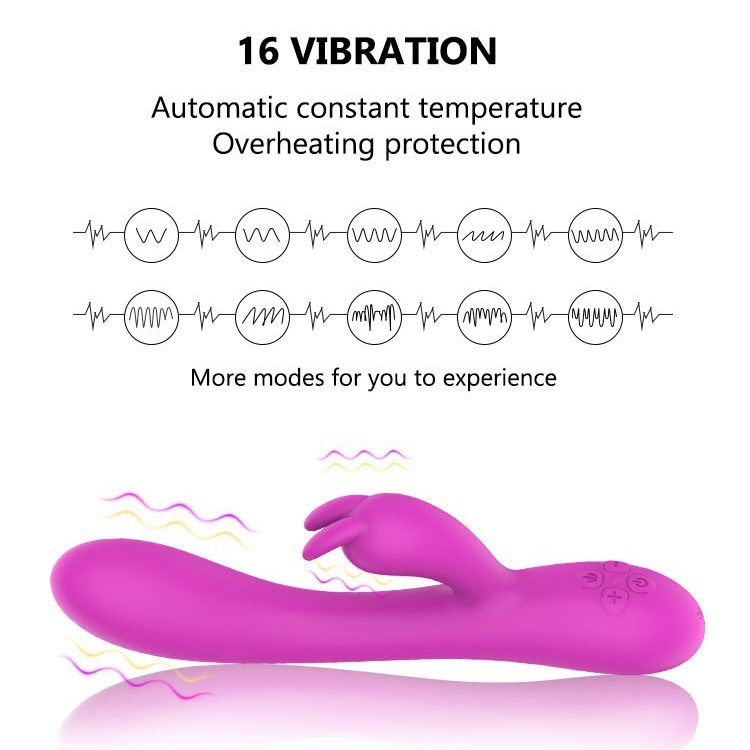 Warming Dual Rabbit Vibrator
