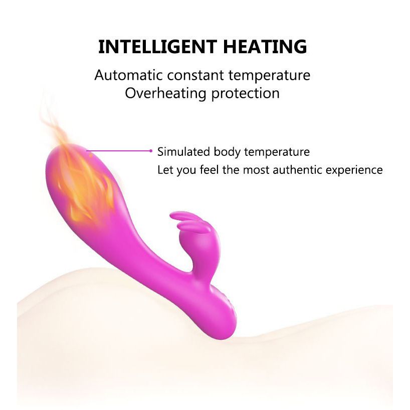 Warming Dual Rabbit Vibrator